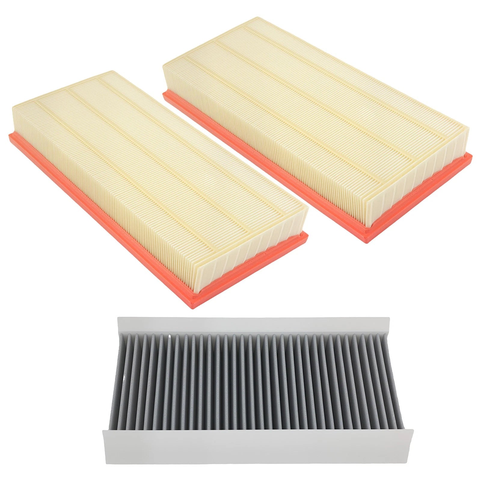 Set of 2 Engine Air Filter & Cabin Air Filter for Land Rover LR4 (2014–2016) CF10259
