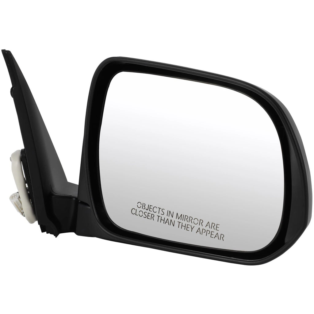 Side Mirror for Toyota Highlander (2008–2014) Passenger Side, Power, Black