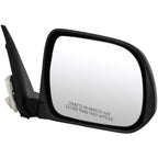 Side Mirror for Toyota Highlander (2008–2014) Passenger Side, Power, Black