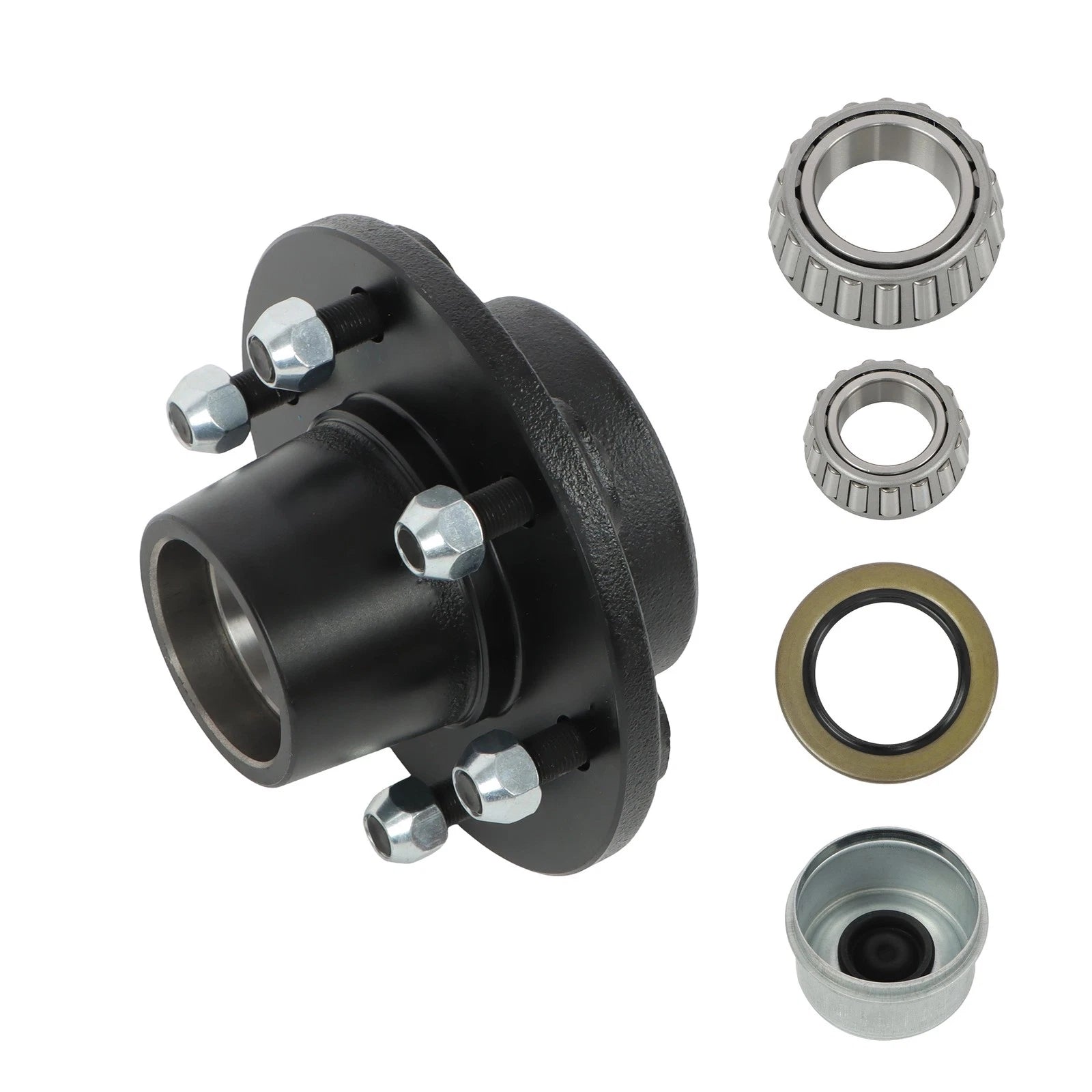 Spindle Kit for 6000lb Axle Trailer Idler Hub (6 Lugs, 6 on 5.5)