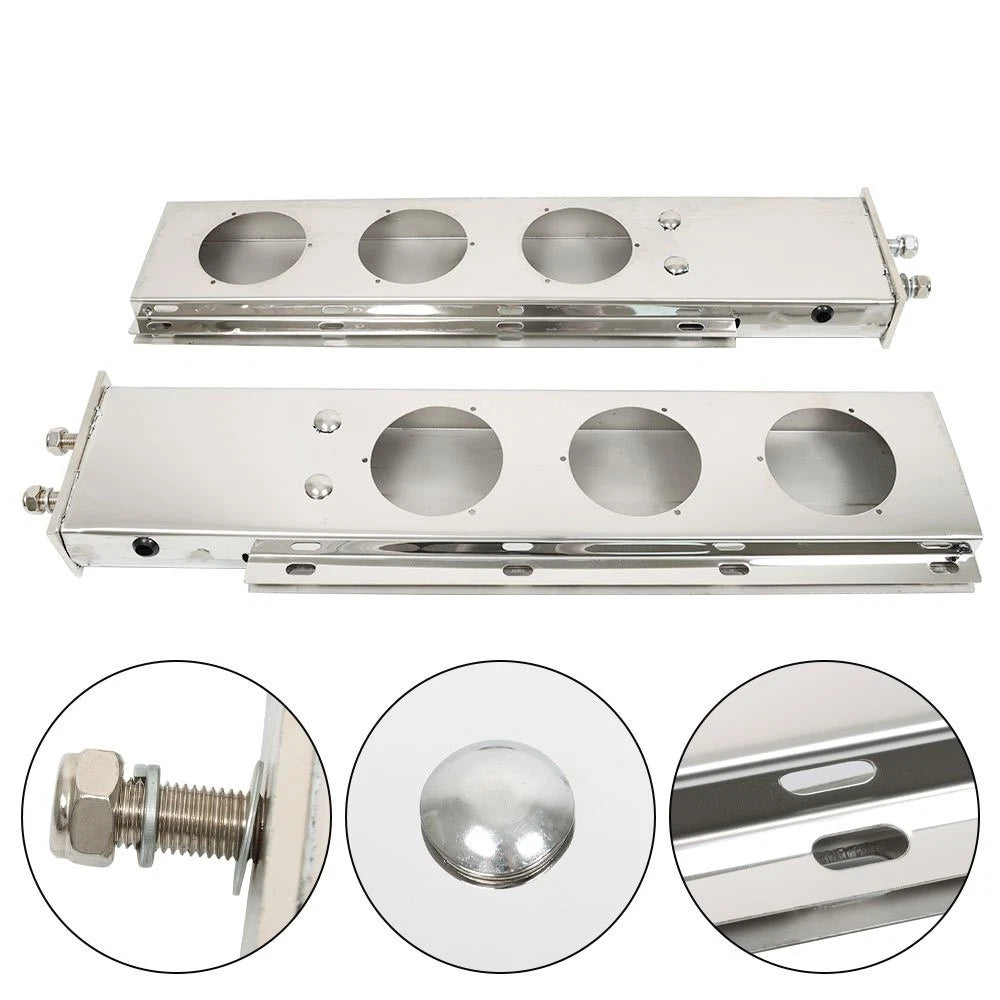 30" Stainless Steel Mud Flap Hanger for Trucks (Year Range)