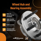 2X Front Wheel Hub Assembly for Ford F-150 4WD (2009-2010)