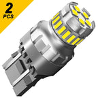 2X 7443 7440 LED Back Up Reverse Light Bulbs for AUXITO (6500K)