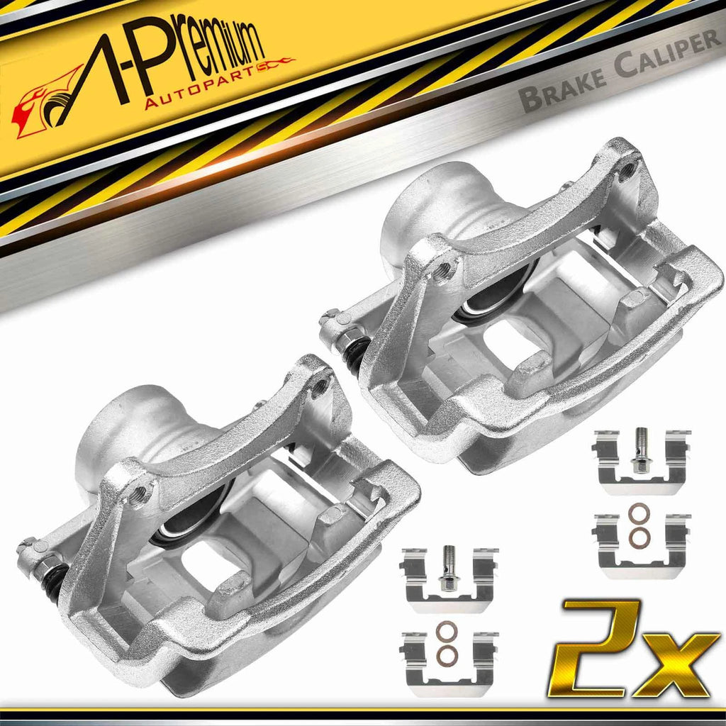 2X Front Disc Brake Calipers with Bracket for Kia Optima (2011–2015)