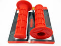 Red Hand Grip Set for Suzuki RM125  - Left & Right Pair