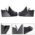 Air Deflector Spoiler Winglets for Aprilia RS457 (2024) - Black