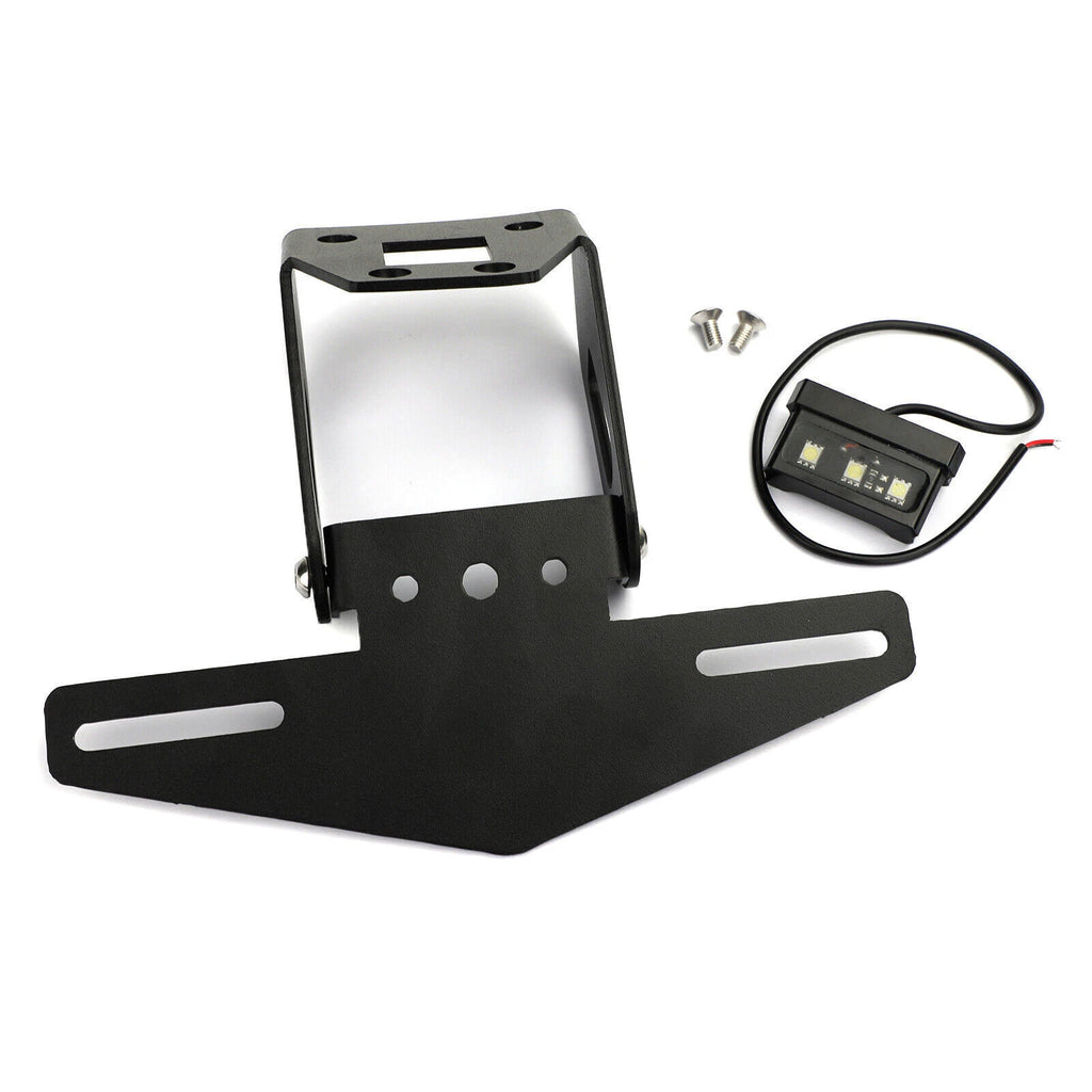 License Plate Holder Bracket for Kawasaki Ninja 400 (2018–2019), Ninja 250 (2018–2019), Z400 (2019–2020)