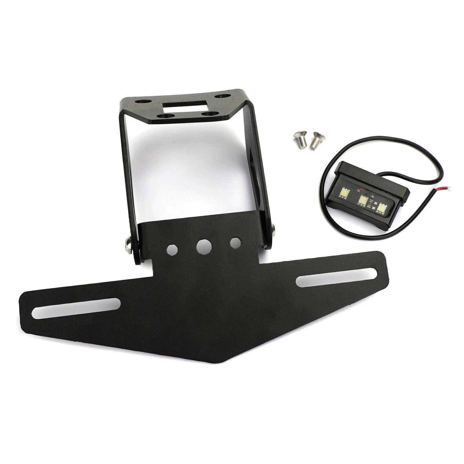 License Plate Holder Bracket for Kawasaki Ninja 400 (2018–2019), Ninja 250 (2018–2019), Z400 (2019–2020)