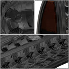 2X Smoked/Amber LED Signal Headlights for Ford Super Duty (1999–2004)