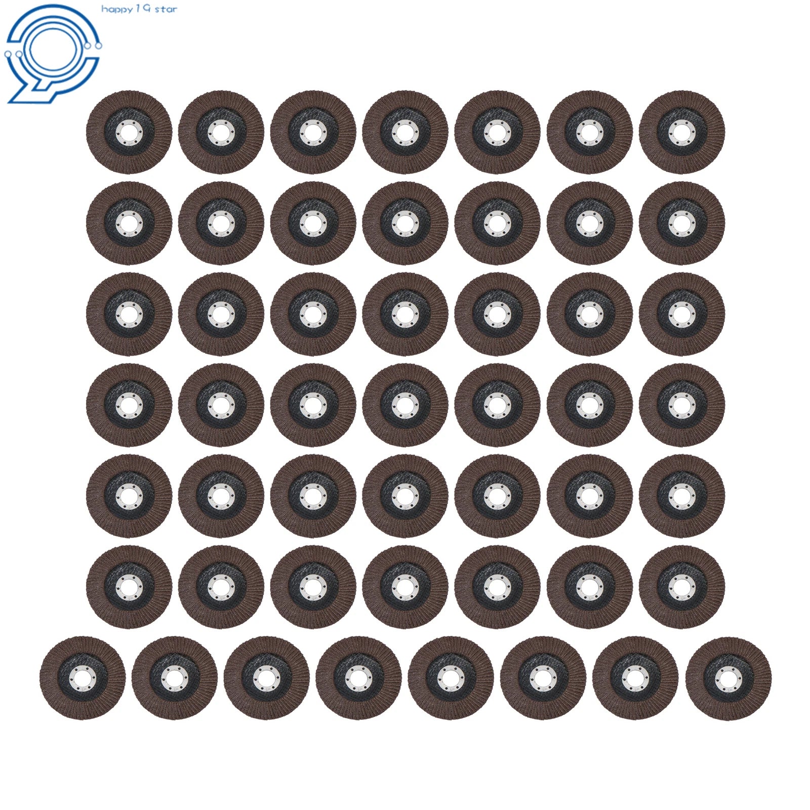 Set of 50 Zirconia Flap Discs 4-1/2" x 7/8" 40 Grit