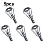Set of 5 Fishing Repair Tool Guide Rings Stainless Steel Ceramic