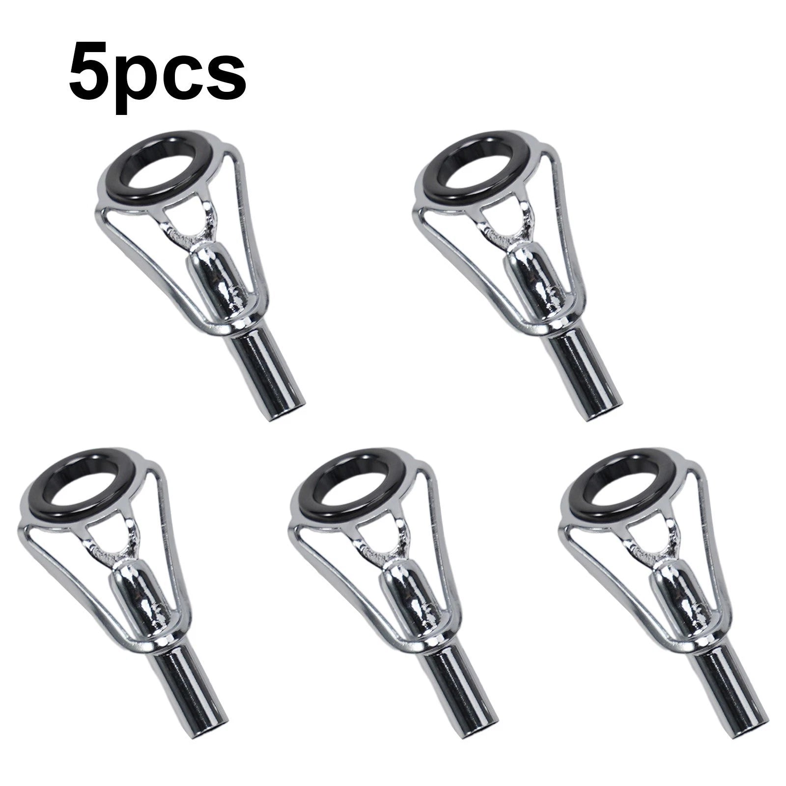 Set of 5 Fishing Repair Tool Guide Rings Stainless Steel Ceramic