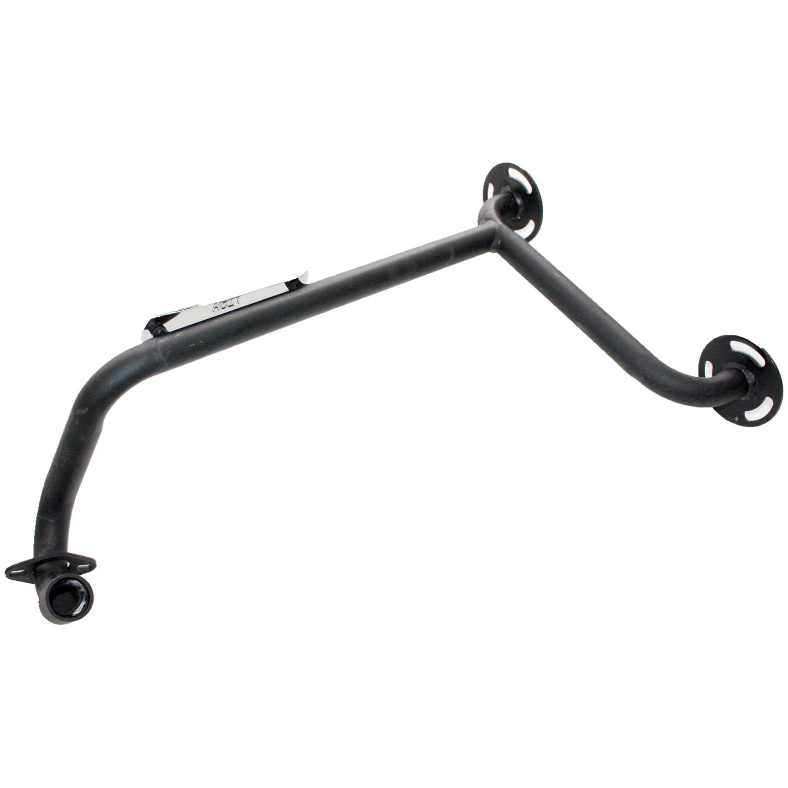 Twin Exhaust Pipe + Red Alloy Mufflers for 110cc Dinosaur Style Quad (N/A)