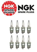 Set of 8 Spark Plugs NGK V Power Resistor for Ford Lincoln Mercury Dodge