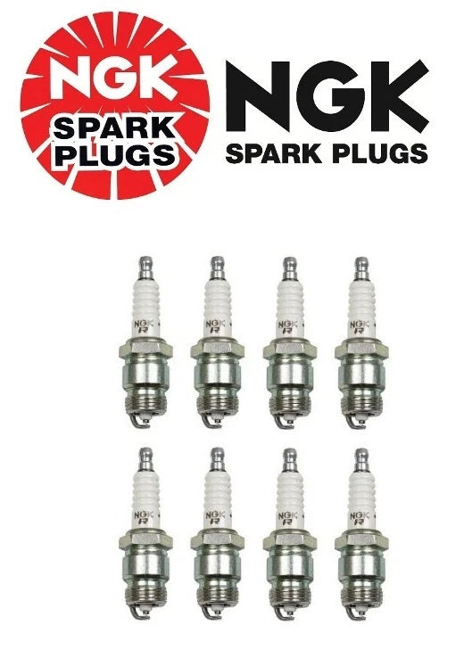 Set of 8 Spark Plugs NGK V Power Resistor for Ford Lincoln Mercury Dodge