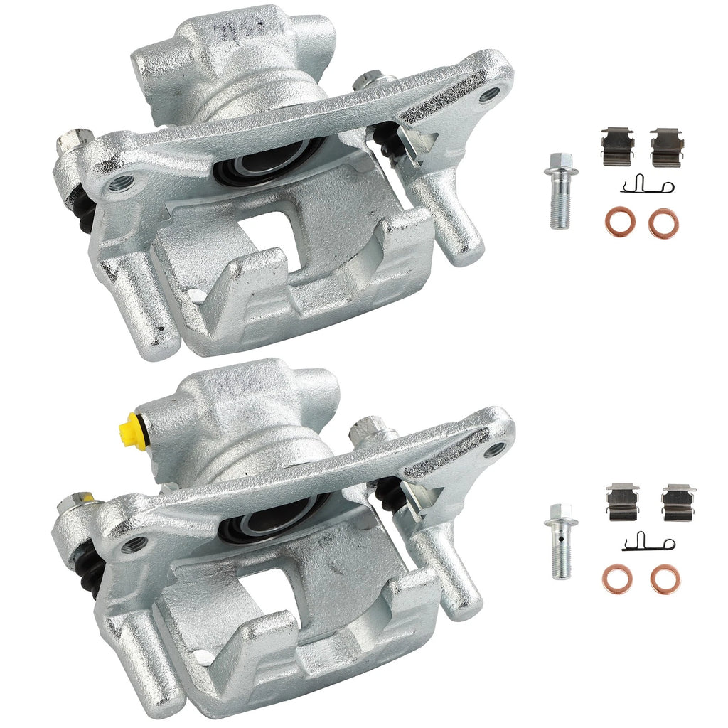 Set of 2 Rear Brake Calipers for Mitsubishi Endeavor (2004–2011)