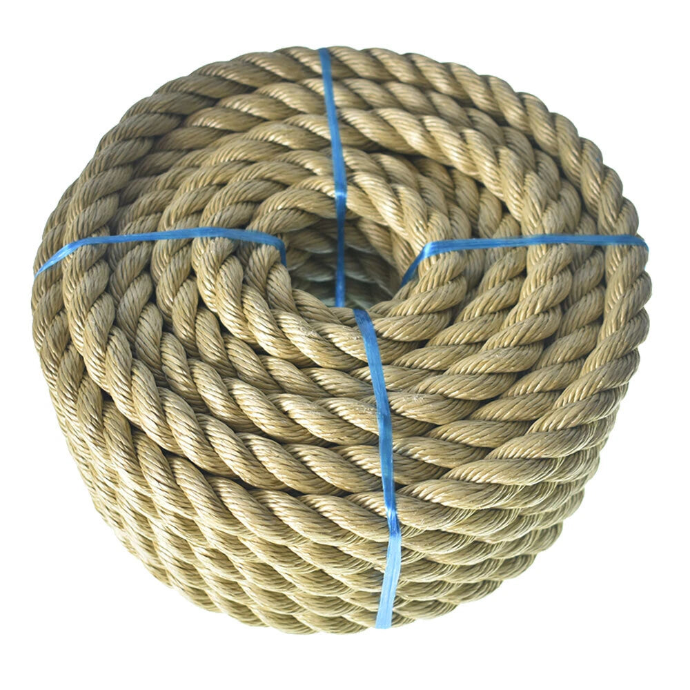 3 Strand Braided Tree Rigging Line for Arborist (50' / 100')