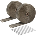 2" Wide Exhaust Header Wrap for Universal Applications (50Ft, 10PC Ties)