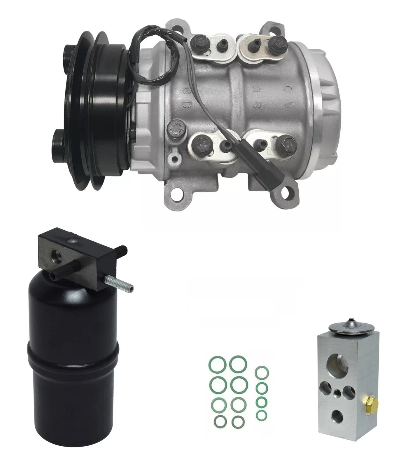 AC Compressor Kit Replacement for Dodge Omni 2.2L (1990-1990)