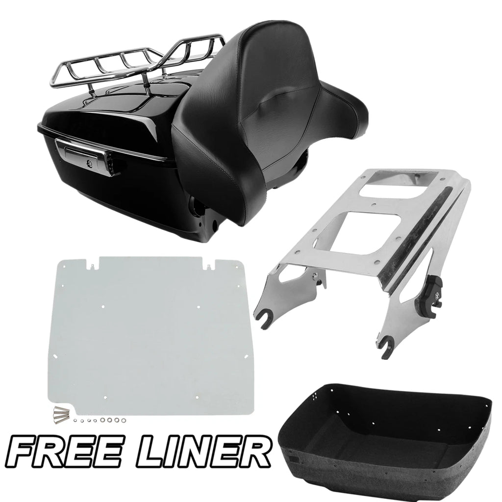 Trunk Pad Mount Plate for Harley Touring Electra Road Glide King (2009–2013)