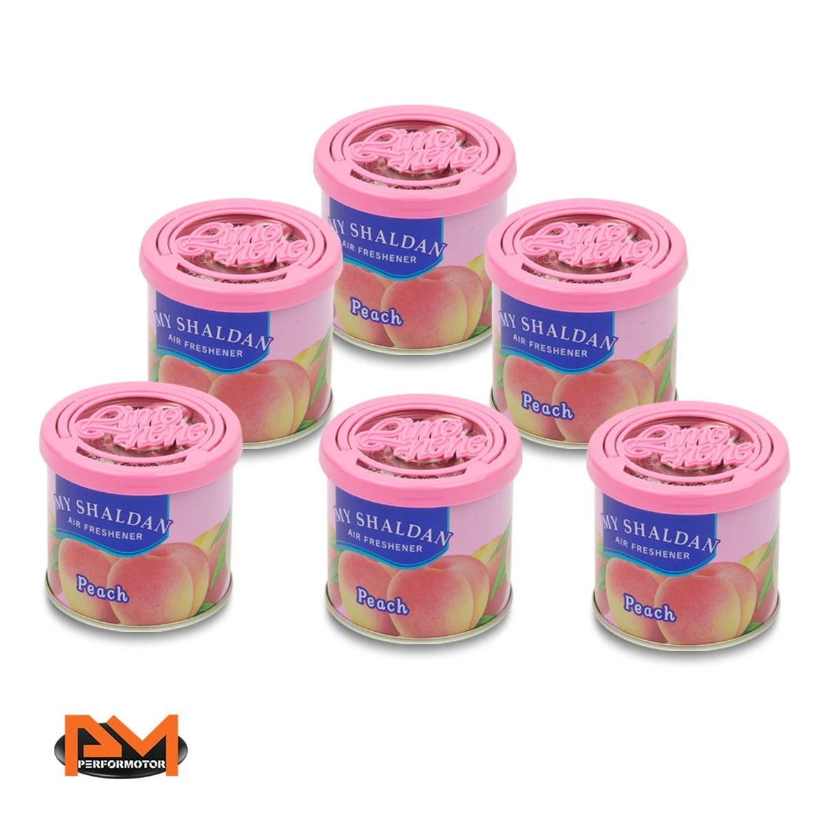 Shaldan Air Freshener Peach Scent 80g for X6 (Japan)