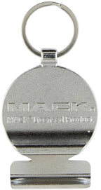 Mack Trucks Circle Tag Metal Keychain
