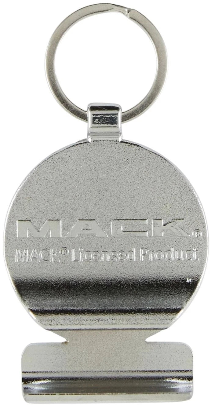 Mack Trucks Circle Tag Metal Keychain