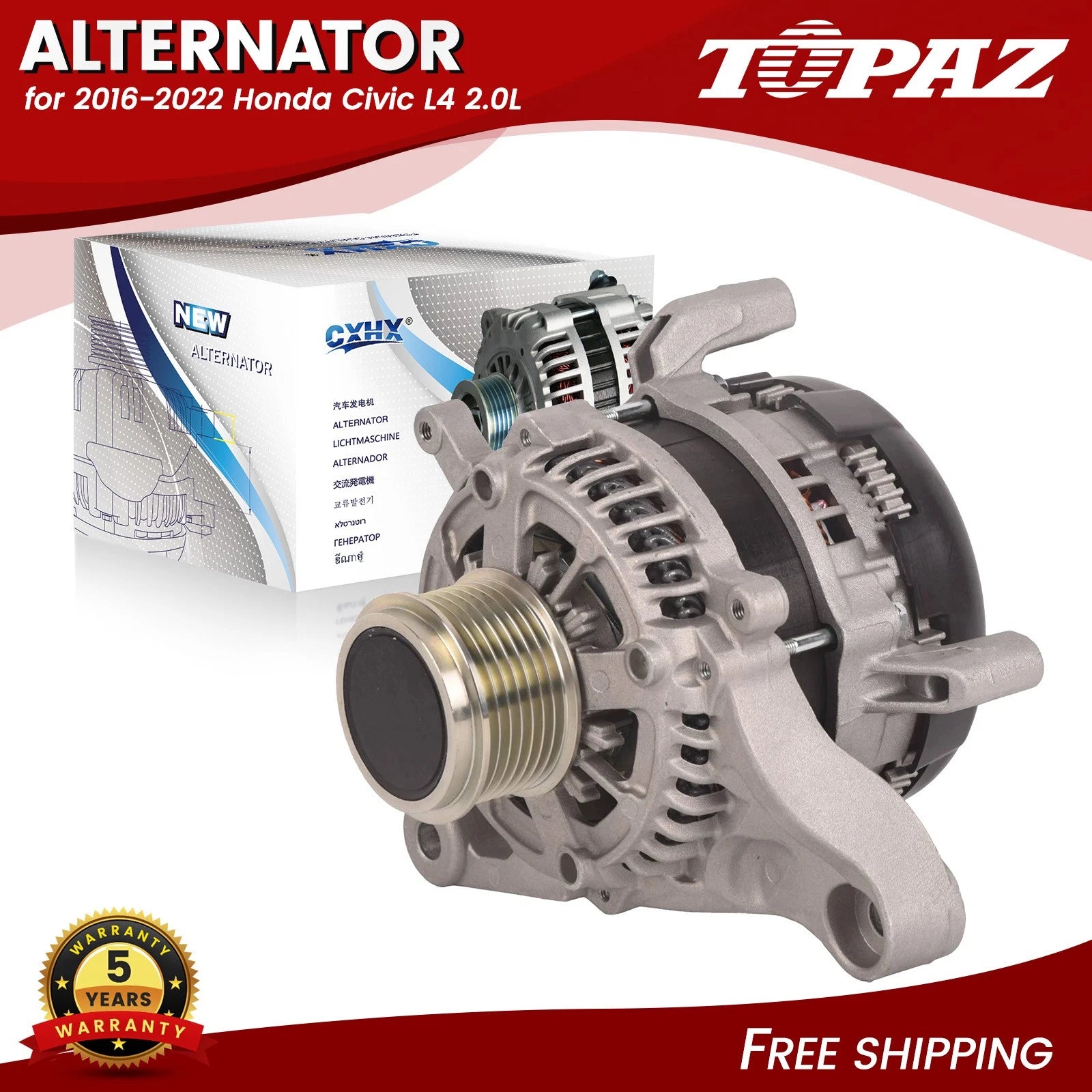 Alternator for Honda Civic (2016–2023)