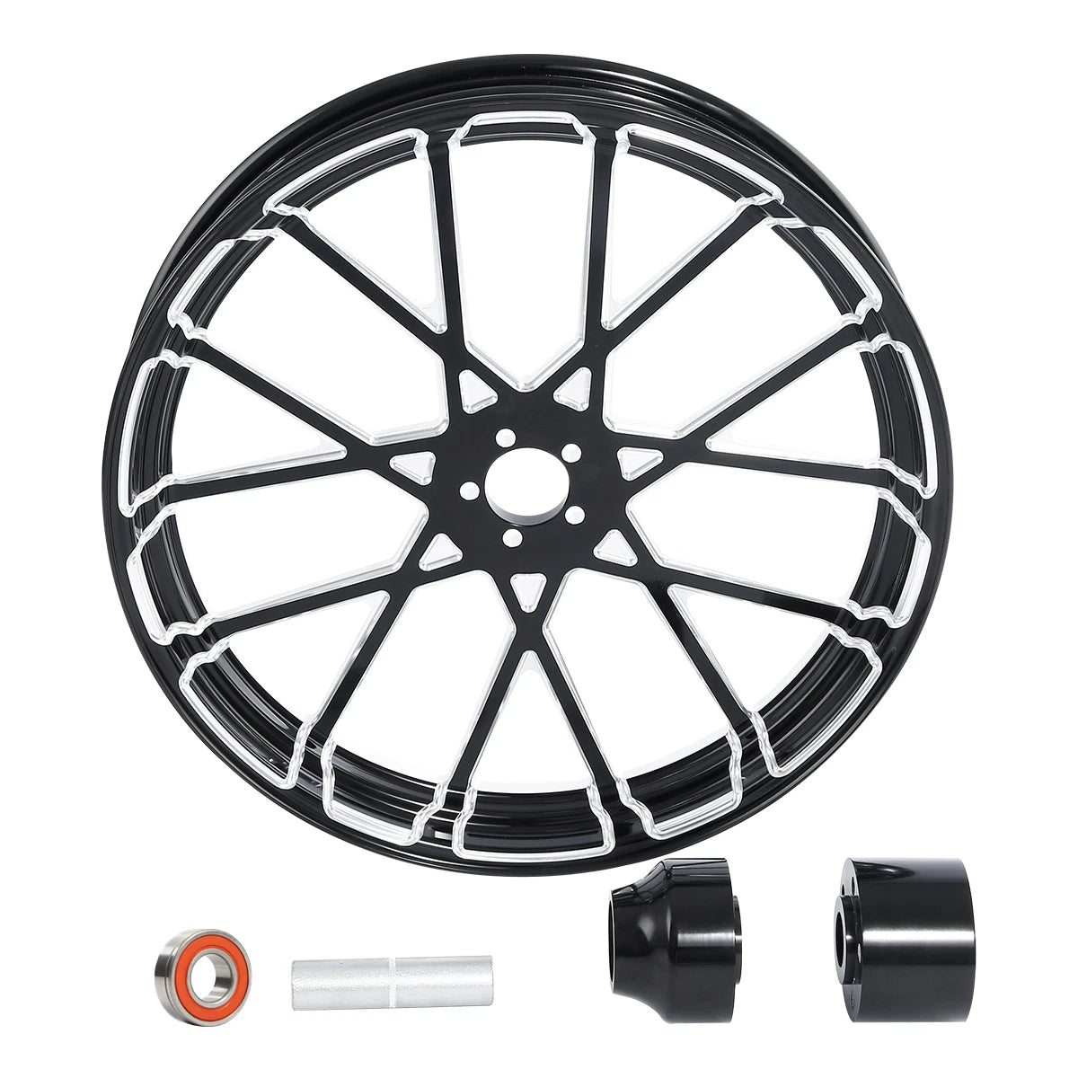 21" Front Wheel Rim & Single Disc Hub for Harley Road King (2008–2025)