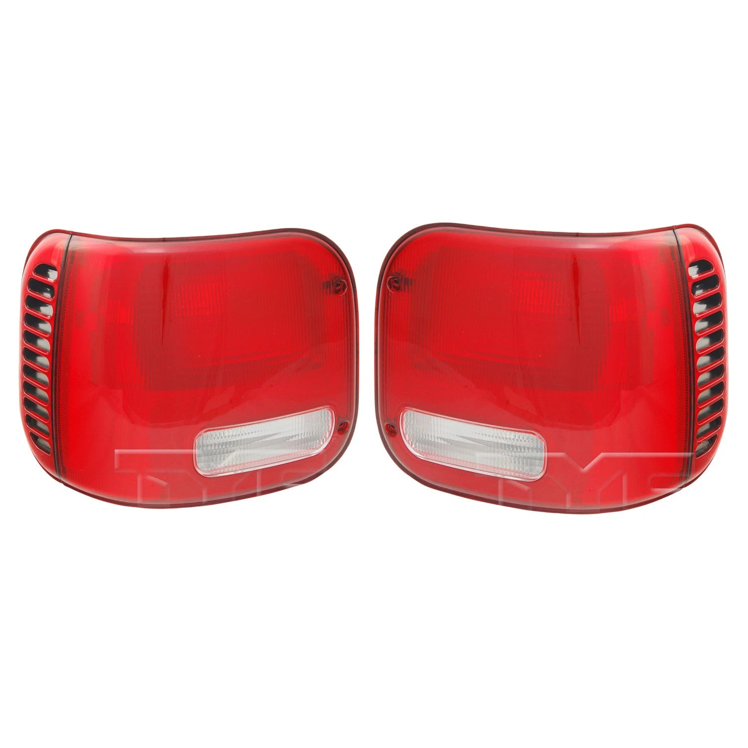Set of 2 TYC Tail Light Lamp Assemblies for Dodge B2500 B3500 Ram 3500 Van