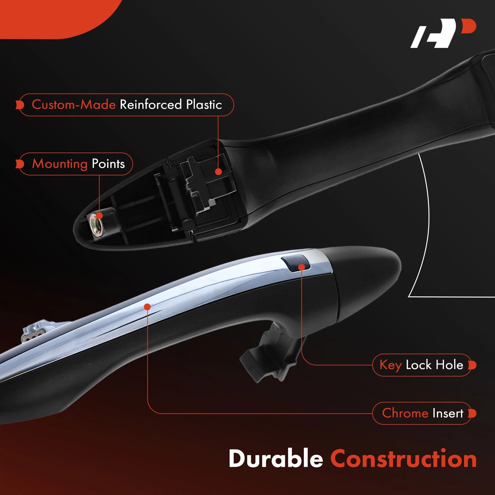 Front Right Exterior Door Handle for Kia Optima (2012-2013)