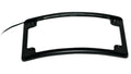 Custom Dynamics Black Low Profile Radius License Plate Frame LED for Harley