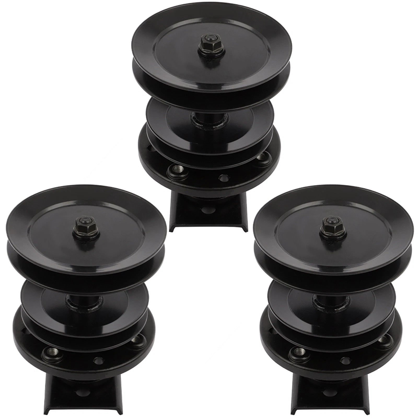 3PK Spindle Assy for AYP Husqvarna Poulan Craftsman (121704X, 121705X, 532121705)
