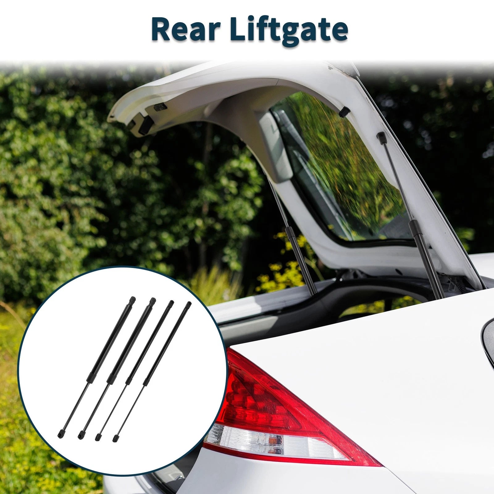 Tailgate & Rear Window Glass Lift Supports Struts No. 15093450 for Buick Rainier (2004–2007)