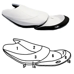 Seat Cover for Yamaha FX Cruiser (2003–2004) Blacktip