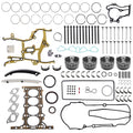 Engine Rebuild Gaskets Piston Bearing Timing Chain Set For Buick Chevrolet 1.4L