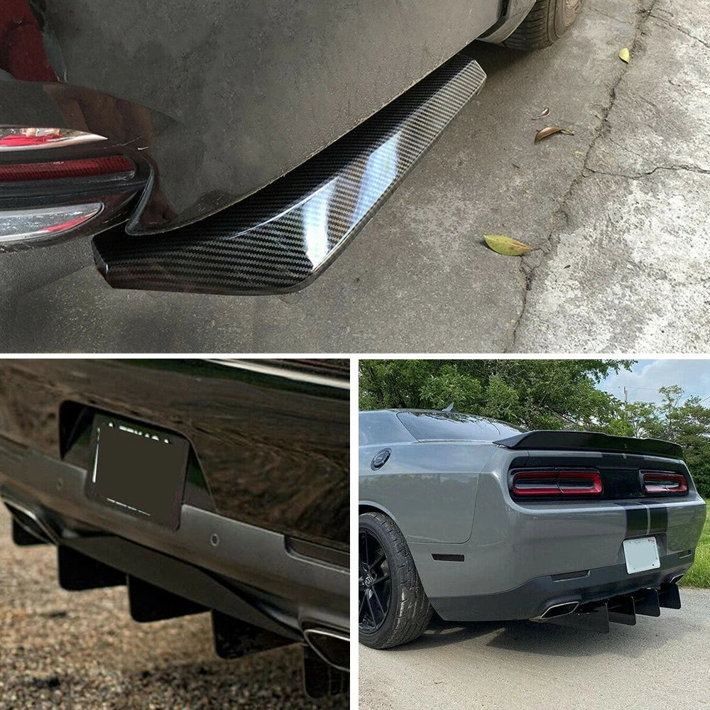 Rear Diffuser + Rear Spats Splitter Spoiler for Honda Accord (2018–2023)