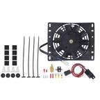 6" Electric Radiator Cooling Fan with Thermostat Kit for Universal Fit (12V)