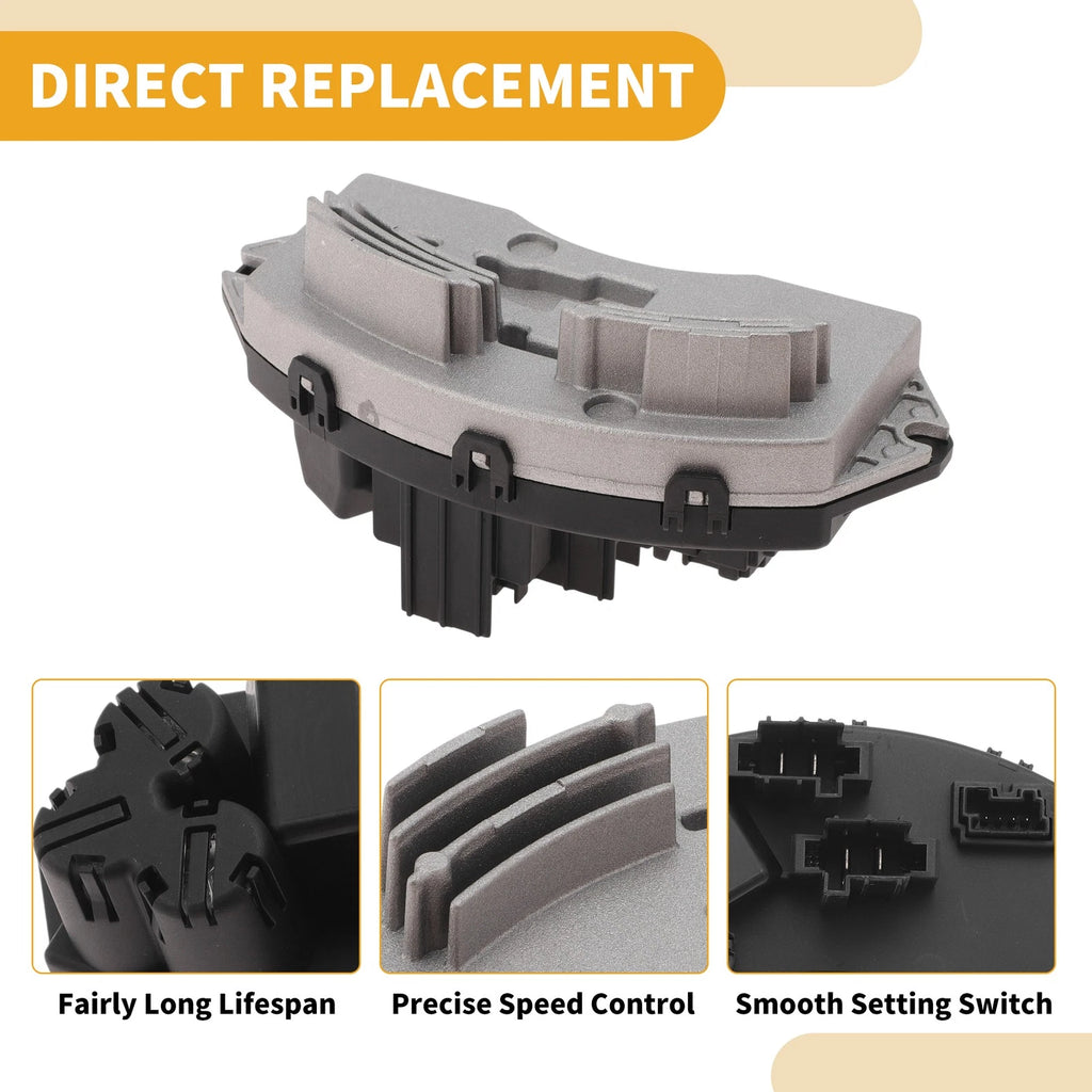 HVAC Blower Motor Resistor No. 1698200297 for Mercedes-Benz W169 (2004–2008)