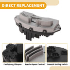 HVAC Blower Motor Resistor No. 1698200297 for Mercedes-Benz W169 (2004–2008)