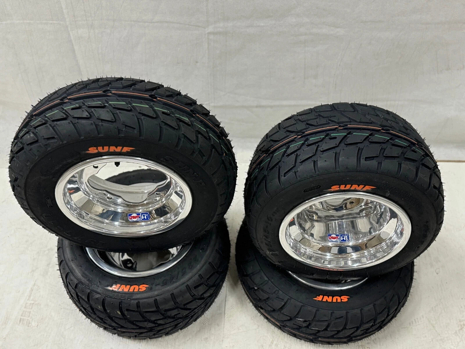 Set of 4 Sunf A021 Low Profile Tires for Honda TRX 450R 400EX 250R