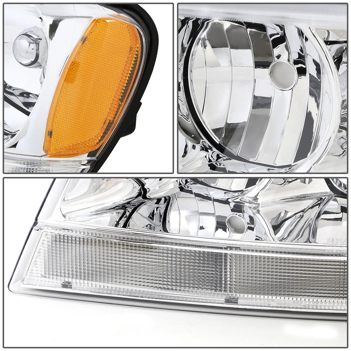 OE Style Front Headlight Lamp Left for Jeep Grand Cherokee WJ (1999–2004) CH2502120