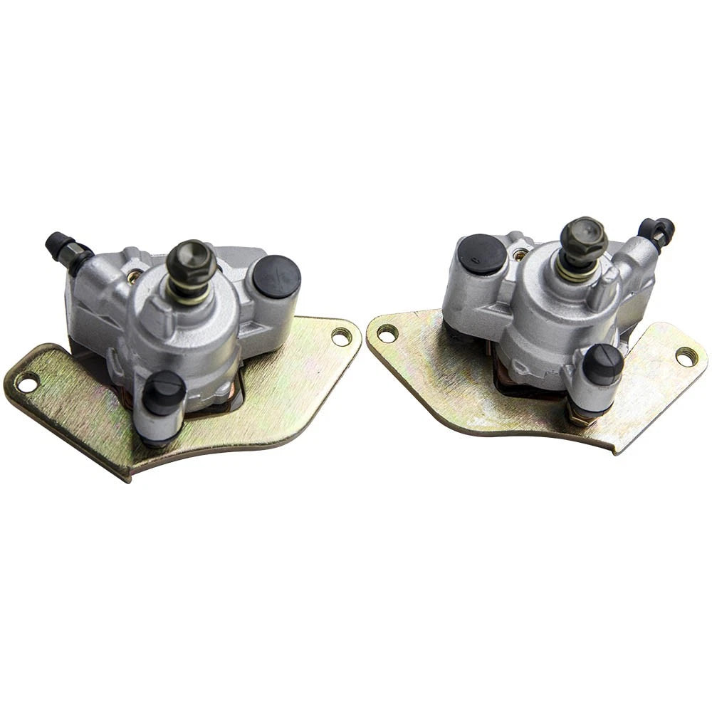 Set of 2 Front Brake Calipers with Pads for Honda TRX420 500 Foreman (2012–2020)