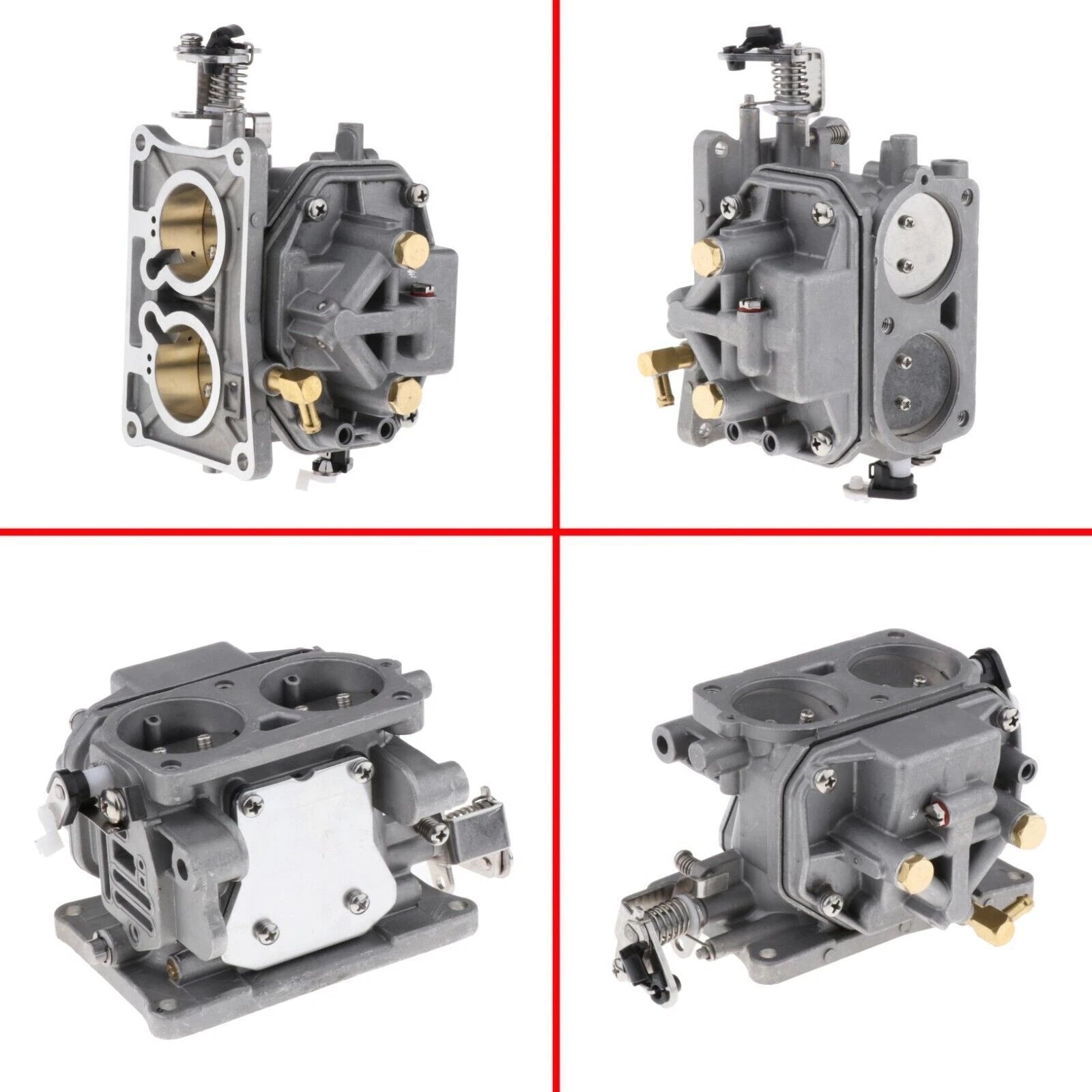 Carburetor for Yamaha 2 Stroke 40HP Outboard Motor (6F5-14301-42, 6F5-14301-43)