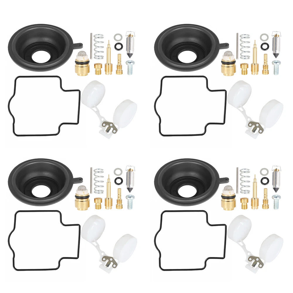 Set of 4 Carburetor Repair Kits for Kawasaki ZX6R (1995–2006)