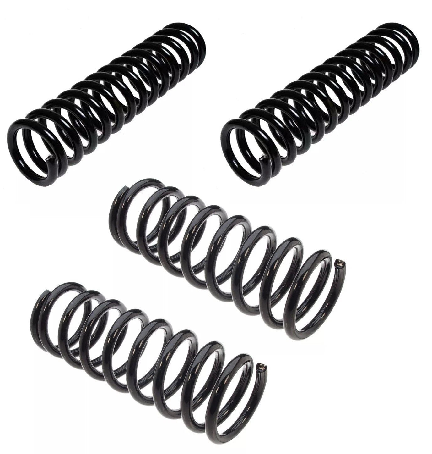 Lesjofors Coil Spring Kit for Mercedes-Benz W116 280S 280SE 450SE (1973–1980)