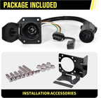 7 Way Trailer Wiring Harness for Chevy Silverado 1500 2500 3500