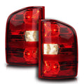 Halogen Tail Light Pair for Chevy Silverado 1500 (2007–2013) 2500 3500HD (2007–2014)