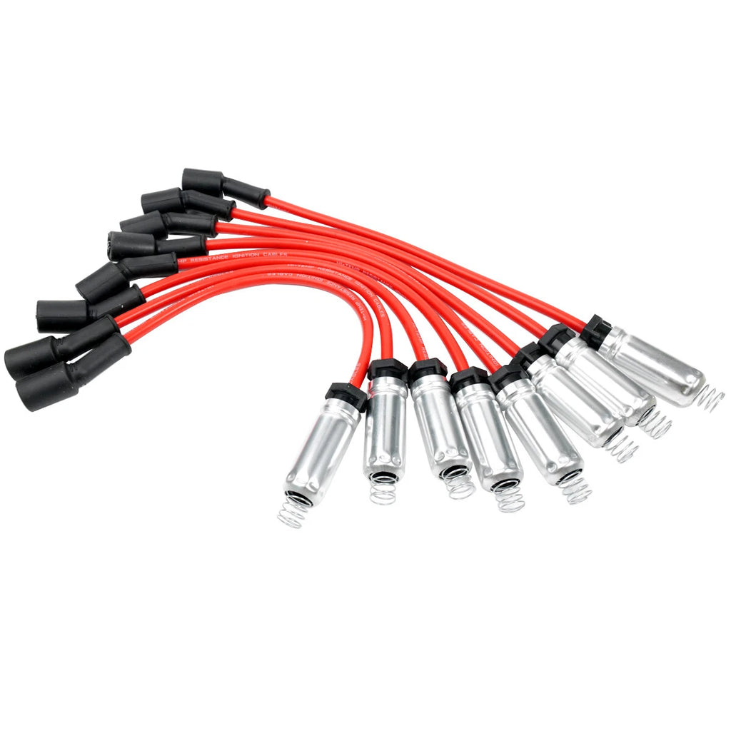 8PCS Spark Plug Wire Set for Chevy GMC Vortec 4.8L 5.3L 6.0L (1999–2006) 12192133
