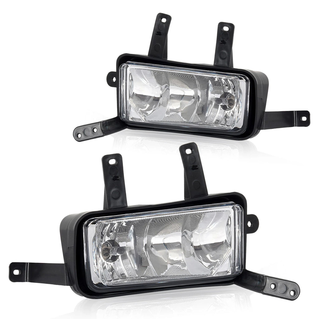 Bumper Fog Lights for GMC Yukon XL Suburban (2015–2020) with Bulbs